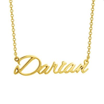 Darian - Custom Name Necklace Adjustable 16”-20”