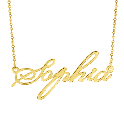 Sophia - Personalized Name Necklace Adjustable 16”-20”