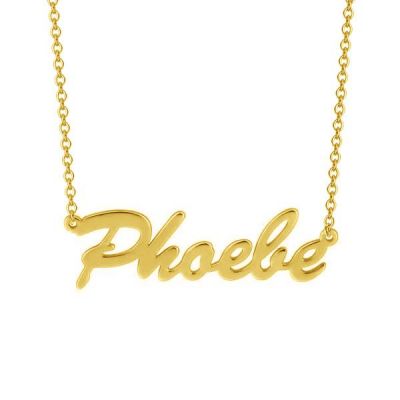 Phoele - Personalized Classic Name Necklace Adjustable 16”-20”