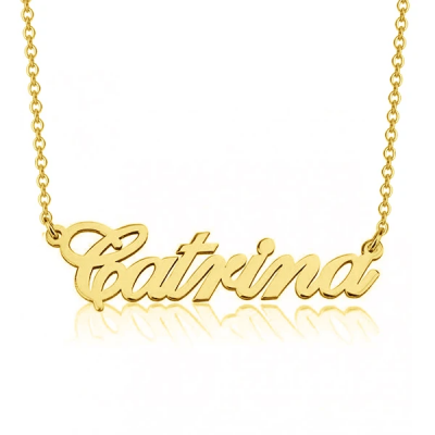 Catrina - Personalized Classic Name Necklace Adjustable Chain 16”-20