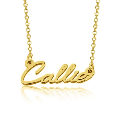 Callie - Personalized Dainty Name Necklace Adjustable Chain 16”-20