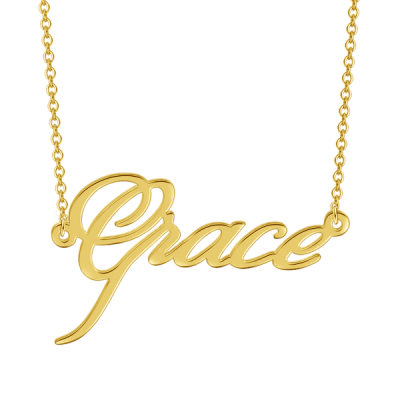 Grace - Personalized Name Necklace Adjustable 16”-20”