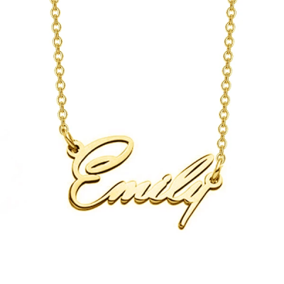 Emily - Personalized Name Necklace Adjustable 16”-20”