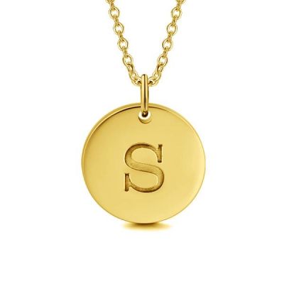 'One In A Million' Personalized Initial Pendant Necklace-Adjustable 16”-20”
