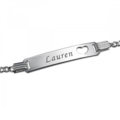 Personalized Name Bar Bracelet