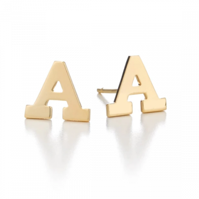 Personalized Mix/Match Initial Alphabet Earrings