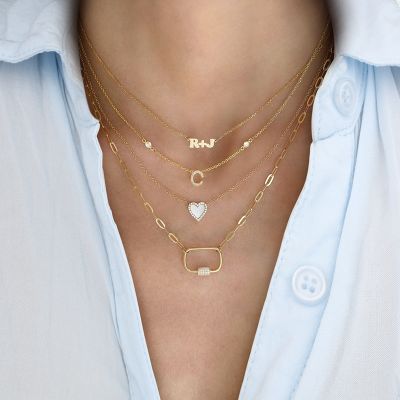 Mini Me - Plus Sign Necklace Adjustable Chain 16