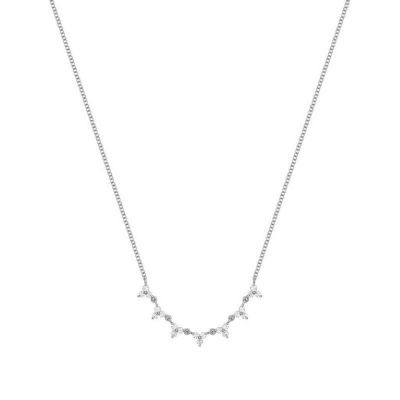 Mini Diamond Drops Necklace Adjustable 16”-20”