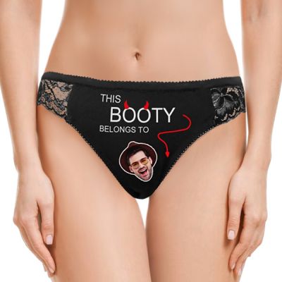Custom Photo Face Booty Themed Underwear