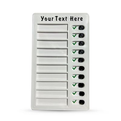 Daily to Do List Planner Portable Detachable Message Board for Kids, Checklist for Check Items and Form Good Habit