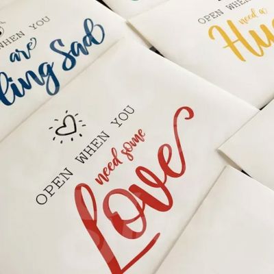 Personalized Lovely Printed Pattern Open When Envelopes