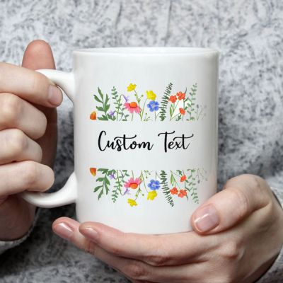 Custom Teacher Name Coffee Mug - Personalized Mug Gift For Teacher