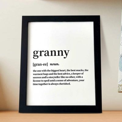 Custom Family Name Sign Home Decor For Granny