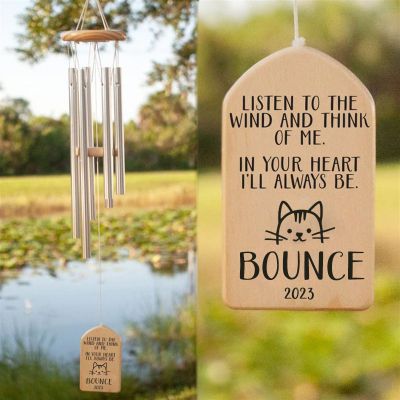 Personalized Custom Pet Wind Chime - Gift For Pet Lovers