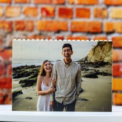 Personalized Square Double Sided Photo Puzzle Gift