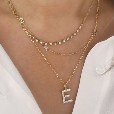 The Diamond Initial Necklace, The Perfect Customized Jewelry Gift For Her