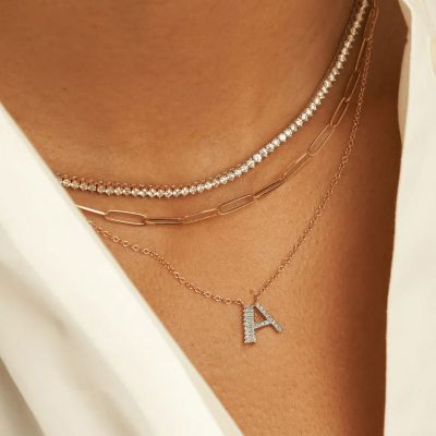 The Diamond Initial Necklace, The Perfect Customized Jewelry Gift For Her